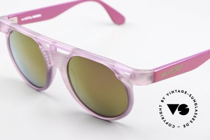 Carrera 5251 Purple Pink Mirrored 90's, unworn rarity (like all our vintage shades) from 1995, Made for Men and Women