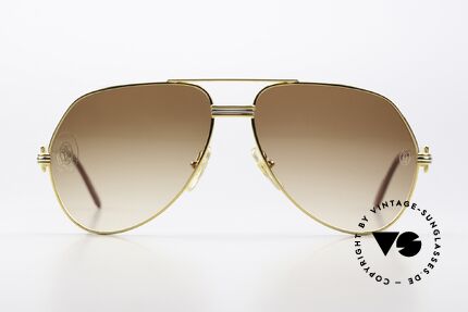 Cartier Vendome LC - M Sun Lenses With Cartier Logo, mod. "Vendome" was launched in 1983 & made till 1997, Made for Men