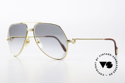 Cartier Vendome LC - M High-End Mineral Ratti Lens, here, Louis Cartier Decor in a MEDIUM size 59-14, 140, Made for Men