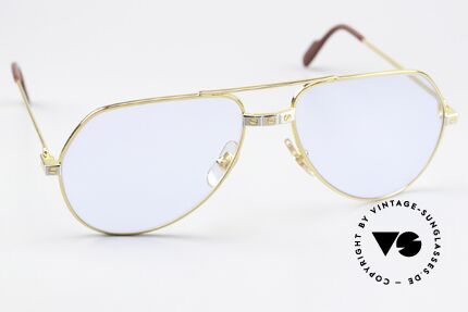 Cartier Vendome Santos - M Cobalt Blue Mineral Lenses, these mineral lenses are 30% Cobalt Blue, 100% UV prot., Made for Men