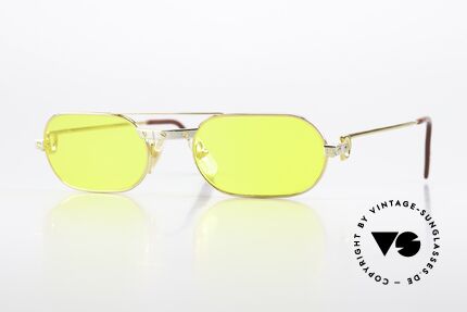 Cartier MUST Santos - S Luminor Kalichrome Lenses Details