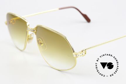 Cartier Panthere G.M. - XL Orgadur Ratti Sun Lenses, precious 80s LUXURY sunglasses; X-LARGE size 63/16, 140, Made for Men
