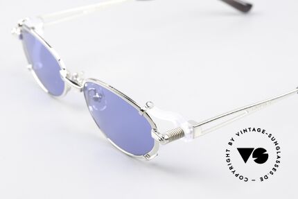 Jean Paul Gaultier 56-0035 Oval 90's Titanium Shades, unworn, new old stock (like all our vintage Gaultiers), Made for Men and Women