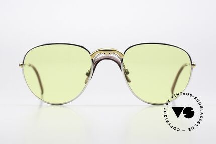 Porsche 5662 - S Sporty Saddle Bridge 90's, silver / gold frame with comfortable 'saddle bridge', Made for Men and Women
