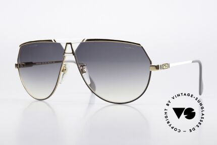 Cazal 953 XLarge 80's Aviator Shades Details