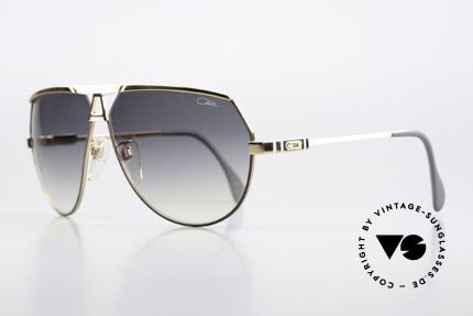Cazal 953 XLarge 80's Aviator Shades, high-end product & perfect fit (100% UV protection), Made for Men
