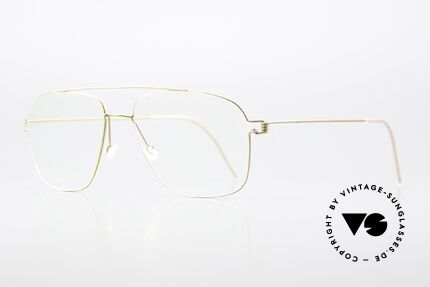 Lindberg Mikkel Air Titan Rim Designer Titanium Glasses, striking designer eyeglasses: "square aviator style"!, Made for Men