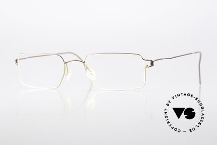 Lindberg Cantus Air Titan Rim Square Titan Frame Bicolor Details