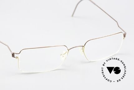 Lindberg Cantus Air Titan Rim Square Titan Frame Bicolor, extremely strong, resilient and flexible (and 3g only!), Made for Men and Women