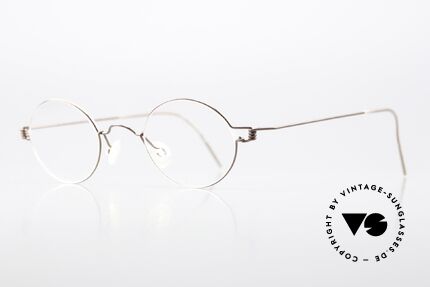 Lindberg Corona 40 Air Titan Rim Bronze Copper Frame Small, simply timeless, stylish & innovative: grade 'vintage', Made for Men and Women