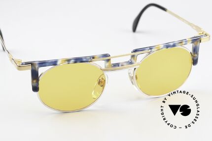 Cazal 745 Striking 90's Sunglasses, frame is made for lenses of any kind (optical/sun), Made for Men and Women