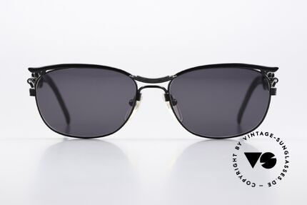Jean Paul Gaultier 56-4171 Adjustable Temple Length 90s, very sturdy bridge & hinges (tangible 1. class quality), Made for Men and Women