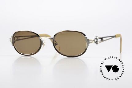 Jean Paul Gaultier 56-0004 Oval Sunglasses From 1996 Details