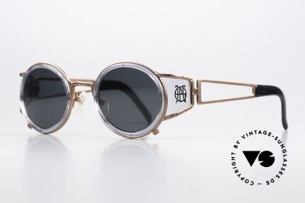 Jean Paul Gaultier 58-6201 Vintage Celebrity Glasses, very creative frame: high-end quality (made in Japan), Made for Men and Women