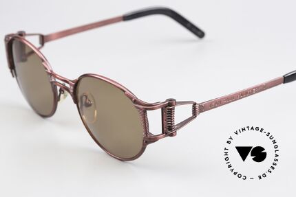 Jean Paul Gaultier 56-5105 Hip Hop Rapper Shades, monolithic JPG design (true 'vintage'!); made in Japan, Made for Men and Women