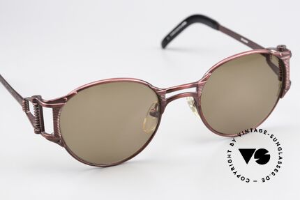 Jean Paul Gaultier 56-5105 Hip Hop Rapper Shades, unworn vintage rarity in Color 4 "smoke rose / brown", Made for Men and Women