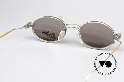 Jean Paul Gaultier 55-8106 Oval Vintage Frame Clip-On, NO RETRO specs, but a rare JPG ORIGINAL from 1997, Made for Men and Women