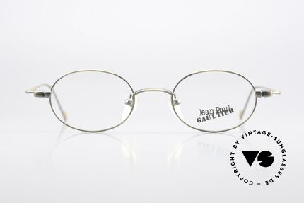 Jean Paul Gaultier 55-8106 Oval Vintage Frame Clip-On, Size: large, Made for Men and Women