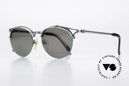 Jean Paul Gaultier 56-2171 Fir Green Metallic Frame 90s, tangible, HIGH-END quality, made in Japan (100% UV), Made for Men and Women