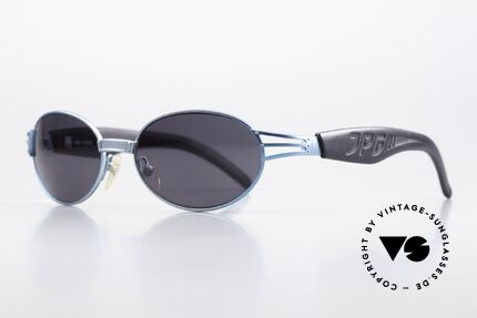 Jean Paul Gaultier 58-7203 Turquoise Metallic Finish, very interesting frame in top quality (made in Japan), Made for Men and Women