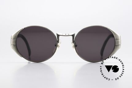 Jean Paul Gaultier 56-3174 Ultra Rare 90's Sunglasses, high-end frame with many interesting design details, Made for Men and Women