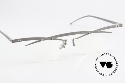Theo Belgium Tita III 9 Crazy Vintage Glasses XL 90's, an old, unworn THEO original and NO RETRO EYEWEAR, Made for Men and Women