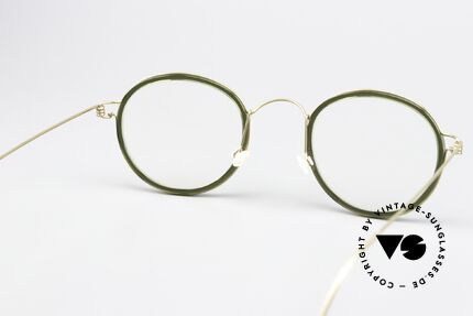 Lindberg Lex 47 Air Titan Rim Minimalist Panto Glasses, orig. Lindberg DEMO lenses can be replaced optionally, Made for Men and Women
