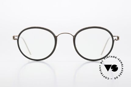 Lindberg Lex 47 Air Titan Rim Designer Frame Matt Bronze, unisex eyeglasses; with frame color U12: matt bronze, Made for Men and Women