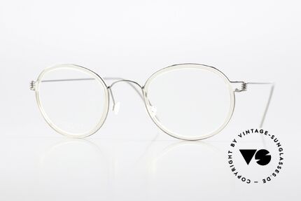 Lindberg Lex 45 Air Titan Rim Frame In Silver And Crystal Details