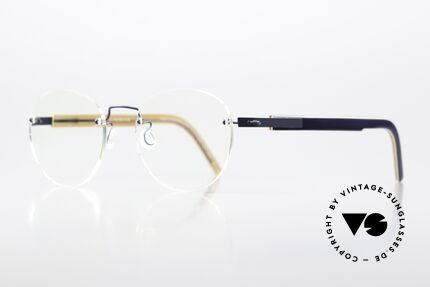 Lindberg 2110 Spirit Titan Blue Metallic Light Brown, color code K100/U13 = light brown and blue metallic, Made for Men and Women