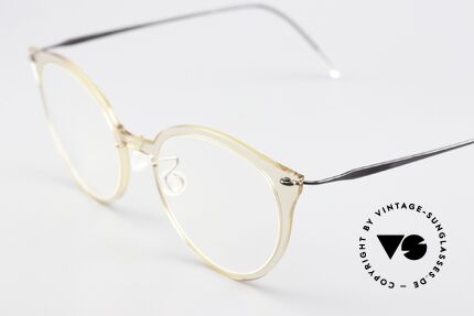Lindberg 6548 NOW Ladies Specs Cateye Style, wafer-thin semi-transparent front = pure lightness!, Made for Women