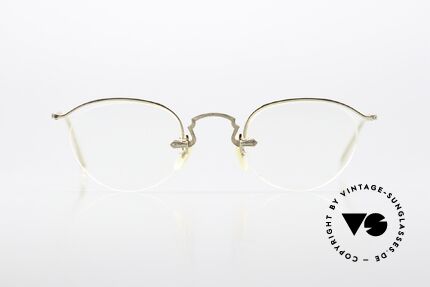 Oliver Peoples OP29C Gold-Filled Frame 1991, eyewear design inspired by the 1920's Art Deco period, Made for Men and Women