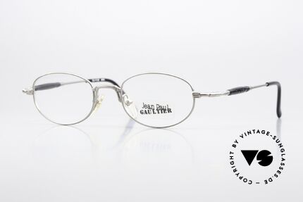 Jean Paul Gaultier 55-7202 Titanium Vintage Frame 90s Details