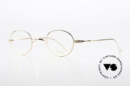 Lunor II 21 Gold-Plated Frame Unisex, well-known for the "W-bridge" & the plain frame designs, Made for Men and Women