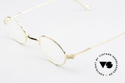 Lunor II 20 Gold-Plated Frame Small, precious & costly frame alloying in GP = GOLD PLATED, Made for Men and Women