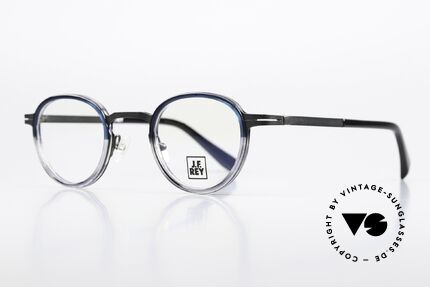 JF Rey JF2677 Blue Gray Panto Eyeglasses, J.F. Rey represents vibrant colors and shapes as well, Made for Men and Women