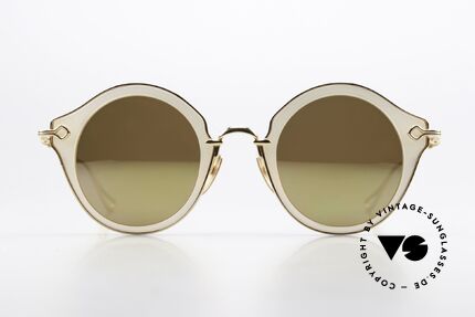Chrome Hearts Bella Hadid White Pearl Gold Mirrored, the exact model from the 2018 advertising campaign, Made for Women