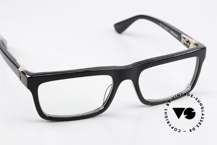 Chrome Hearts Penetranus Rockstar Eyeglasses Black, an unworn rarity in size 55-19-143; black color, Made for Men