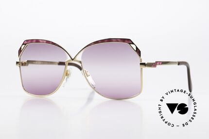 Cazal 219 True 80's Ladies Sunglasses Details