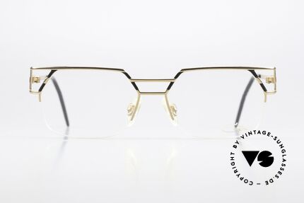 Cazal 248/3 Original 90's No Retro Frame, half rimless & high-end quality; made in Germany, Made for Men and Women