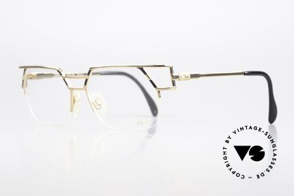 Cazal 248/3 Original 90's No Retro Frame, classic frame pattern (black and gold), size 56/16, Made for Men and Women