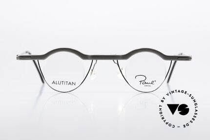 Paul Chiol 2019 Bauhaus Eyeglasses Titanium, a synonym for sophisticated rimless spectacles, Made for Men and Women