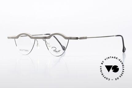 Paul Chiol 2019 Bauhaus Eyeglasses Titanium, filigree and cleverly devised design; simply chichi, Made for Men and Women