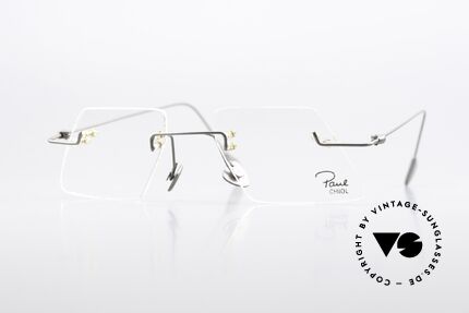 Paul Chiol 04 Rimless 90's Eyewear Art Details