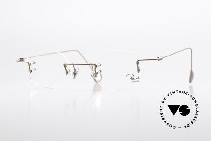 Paul Chiol 08 Rimless 2000's Eyewear Art Details