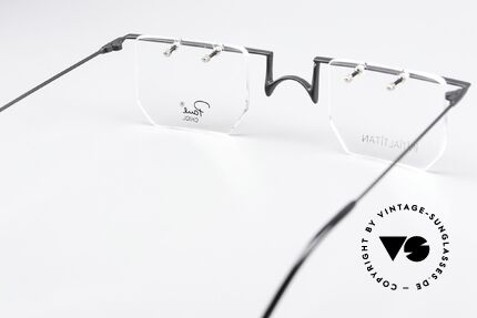 Paul Chiol 2021 Architects Frame Square, unworn masterpiece with original DEMO lenses, Made for Men and Women