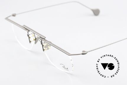 Paul Chiol 09 Square Architects Frame, lenses are fixed to the frame with small screws, Made for Men and Women