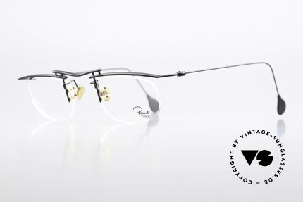 Paul Chiol 10 Art And Craft Eyeglasses, square metal frame in Bauhaus style (art & craft), Made for Men and Women