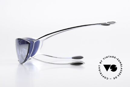 Parasite Sporn Star Futuristic Sunglasses 2005, characteristic double temples = 'STEREO' system, Made for Men and Women