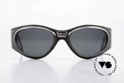 Jean Paul Gaultier 56-5001 Wrap Industrial Sunglasses, solid, heavy ACETATE frame in wrap design, Made for Men Jean Paul Gaultier 56-5001 Wrap Industrial Sunglasses, solid, heavy ACETATE frame in wrap design, Made for Men